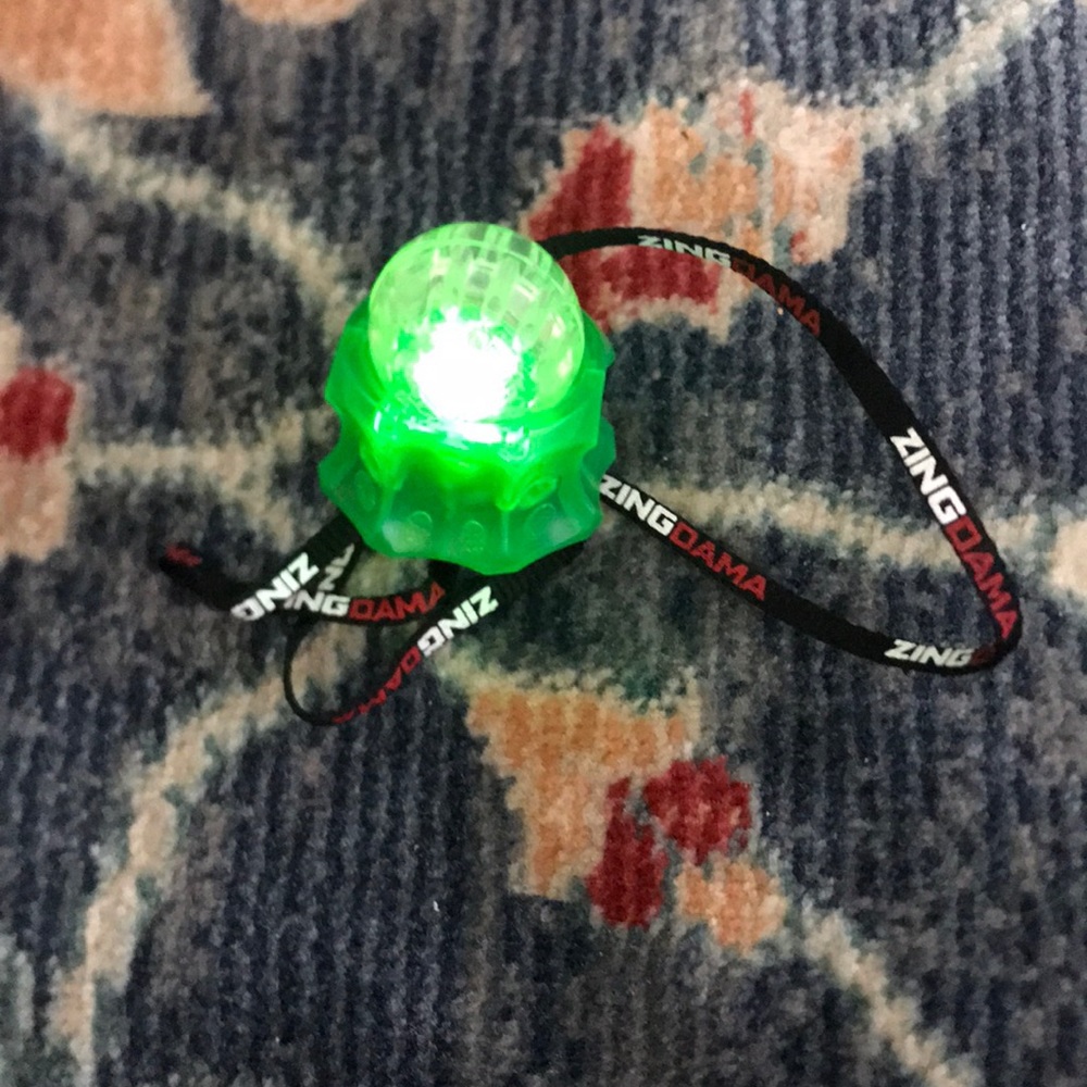 Zing Dama Flip N Catch LED Skill Toy